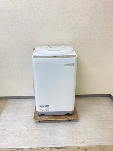 【美品SHARPセット】冷蔵庫SHARP 2019年製 洗濯機SHARP 2019年製 AQ30798 KO18932