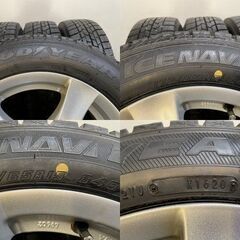 【GOODYEAR ICENAVI6 175/65R15】スタッドレス【BORBET 15インチ 6J4HPCD100+35】20年製 バリ溝 ミニ等　(MTK414)