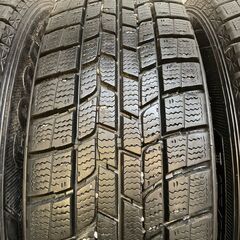 【GOODYEAR ICENAVI6 175/65R15】スタッドレス【BORBET 15インチ 6J4HPCD100+35】20年製 バリ溝 ミニ等　(MTK414)