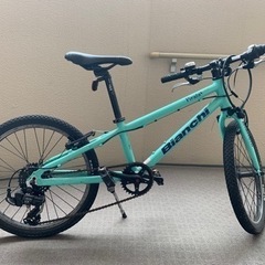 【小学生に大人気】ビアンキ　ピラータ　人気カラー　希少の20インチ！　変則ギア付き