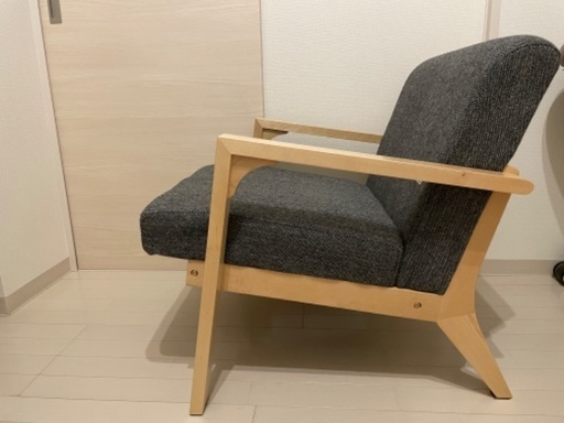 1人掛けソファー　Harris Tweed