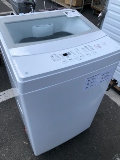 福岡市内配送設置無料　2022年　6kg全自動洗濯機(NTR60 ホワイト)ニトリ
