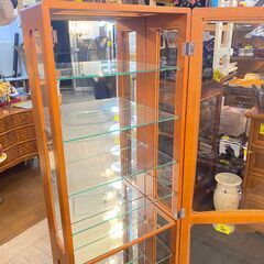 塩川光明堂 キュリオケース 300A コレクションケース ガラス ショー