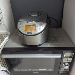 【実働】炊飯器・レンジの2点セット