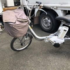 購入者 決まりました！ 電動アシスト自転車 18（前輪）/16（後輪