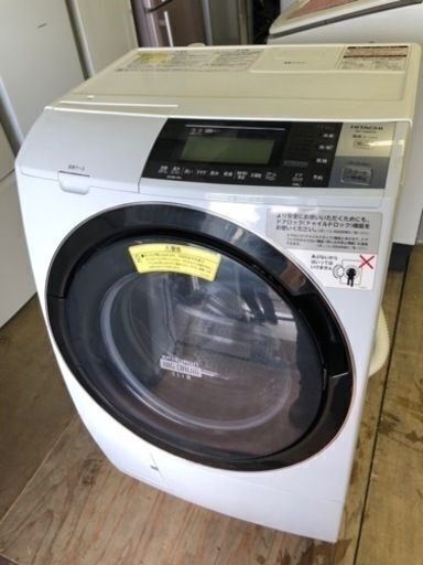 福岡市内配送設置無料　日立 HITACHI BD-S8800L C [ビッグドラム ななめ型ドラム式洗濯乾燥機（11.0kg） 左開き