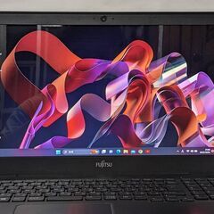 ?富士通?LifeBook?AH42Y?美品黒?SSD?WIN11?Ofifce2021