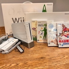 Wii本体＋Wii Fit＋ソフト