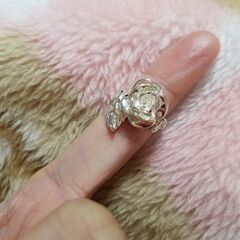 薔薇 ローズリング シルバー100%