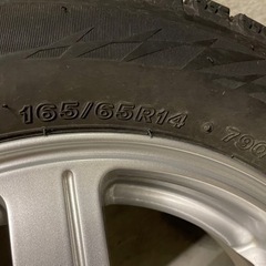 スタッドレス VRX2 2021年製造 ダイハツ純正ホイール付き