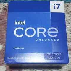 【ネット決済・配送可】Intel core7 13700KF　　...