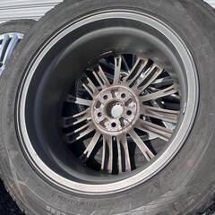 スバルGP7インプレッサスポーツ2.0i-S純正ハイラスター 7J-17 off+48 pcd100/5H ハブ径56ミリ DUNLOP WINTER MAXX SJ8(ダンロップ ウィンター マックス) 225/60R17 99Q スタッドレスタイヤ付き4本セット