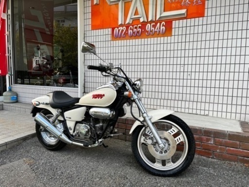 ★30万円　マグナ50 セル1 実働車　ホンダ　マグナ　AC13 アメリカン　50cc 原付　ノーマル車