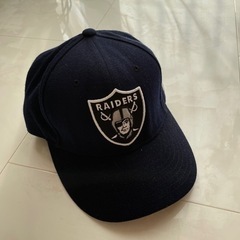 RAIDERS キャップ　ネイビー