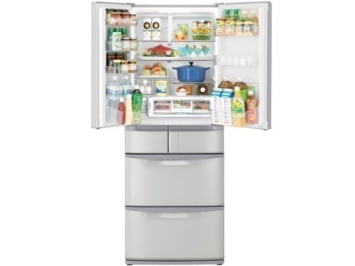 9日17時前後取引希望 日立 ６ドア冷凍冷蔵庫 R-SF520CM(SH)-