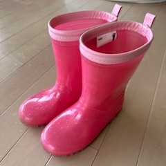 長靴18cm ピンク