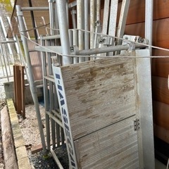 決まりました 長谷アルミ合金製組立式作業台 足場 脚立 はしご