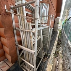 決まりました 長谷アルミ合金製組立式作業台 足場 脚立 はしご