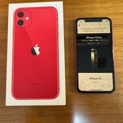 iPhone11 64gb 赤色