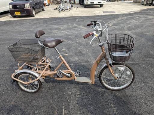 値下げ　年配の方用自転車　三輪