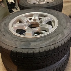 値下】200系ハイエース用スタッドレス+ホイール ブリザックVRX2