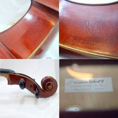 メンテ済み String Work USA ルーマニア製 SOLOIST II チェロ CELLO 4/4 2007年 弓 ケース付き スピロコア ヤーガー弦 定価40万円 愛知県清須市 手渡し 試奏可能 全国発送対応 管理T0382