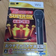 任天堂Ｗｉｉ　カラオケJOYSOUND　Wii　スーパーデラック...