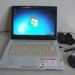 SONY VAIO VGN-FE53B/W ノートパソコン　(a...