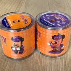 未使用品★TDL ハロウィン ナノブロック ミッキー 2個セット