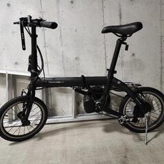 超美品★折りたたみ可能！電動アシスト自転車