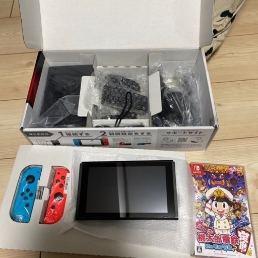 お話中）任天堂　Switch（スイッチ）本体＋桃太郎電鉄　昭和、平成、令和