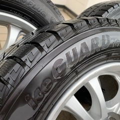 アルミ付きスタッドレスタイヤ195-65-15