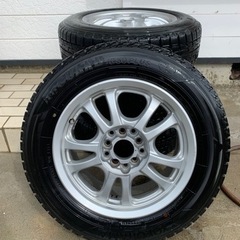 アルミ付きスタッドレスタイヤ195-65-15