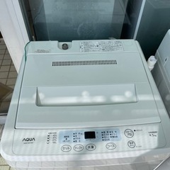 アクア AQW-S451(W) [簡易乾燥機能付き洗濯機（4.5...
