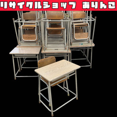 無料！！学校用 机 椅子 1セット いちむら 学習机 テーブル ...