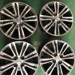 早い者勝ち！ﾀﾞｲﾊﾂ純正中古ﾎｲｰﾙ！１５インチ4.5J+45　4-100　4本セット