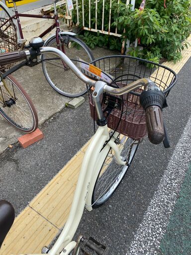 リサイクルショップどりーむ天保山店　No.918　自転車　女性にも乗りやすい26インチ♪