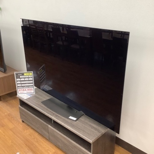 SHARP シャープ 4Kチューナー内蔵有機ELテレビ 4T-C65DS1 2021年製【トレファク 川越店】