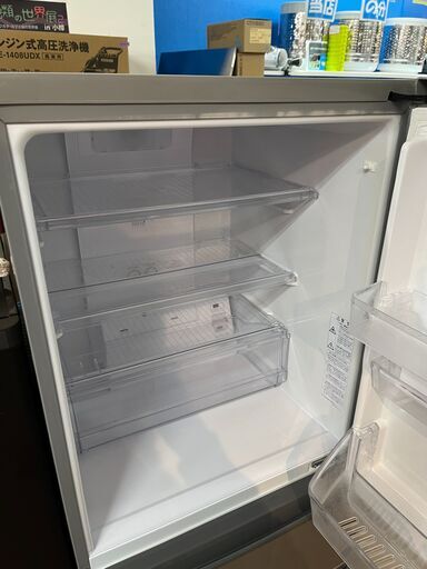 S1106 ノンフロン冷凍冷蔵庫 AQUA AQR-271(S) 2016年製 送料B 札幌