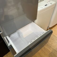 S1106 ノンフロン冷凍冷蔵庫 AQUA AQR-271(S) 2016年製 送料B 札幌 