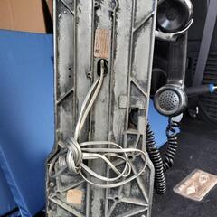 アンティーク　レトロ　電話　海外（アメリカ？）公衆電話