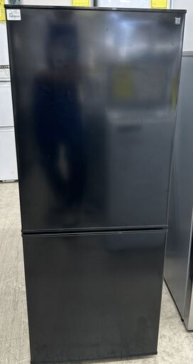 J2674 ★値下げしました★ ★6ヶ月保証付★ ニトリ　2ドア右開きタイプ冷蔵庫　NTR-140BK　ブラック　2022年製 クリーニング済み　流山市 中古冷蔵庫 松戸市 中古冷蔵庫 我孫子市 中古冷蔵庫 船橋市 中古冷蔵庫 守谷市 中古冷蔵庫 取手市 中古冷蔵庫