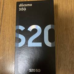 【中古】docomo　Galaxy　S20　SC-51A　SIMフリー