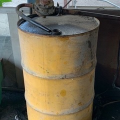 ドラム缶　廃油　