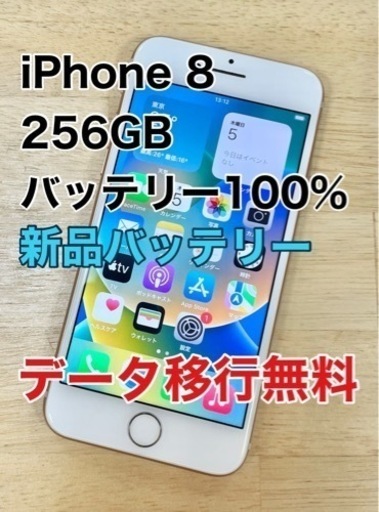 【美品】iPhone8 256GB SIMフリー