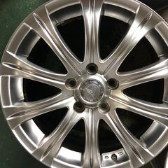 早い者勝ち！中古ﾎｲｰﾙ！VERGER 17インチ 7J+42 5-114.3 4本セット
