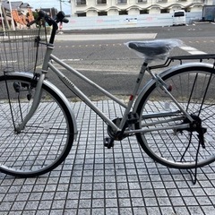 27インチ自転車】変速なし 前タイヤ、チューブ、チェーン、サドル、鍵