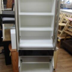 R204 丸仙工業 スリム食器棚、キッチンだな、幅57cm Used