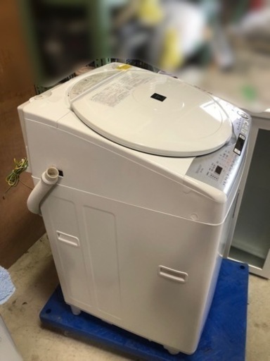 【年末セール❗️】2020年製！　SHARP 電気洗濯乾燥機　ES-TX8D-W