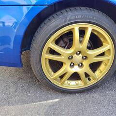 GDB純正ブレンボ対応ホイール。